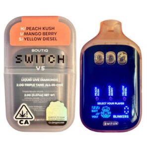 PEACH KUSH × MANGO BERRY × YELLOW DIESEL